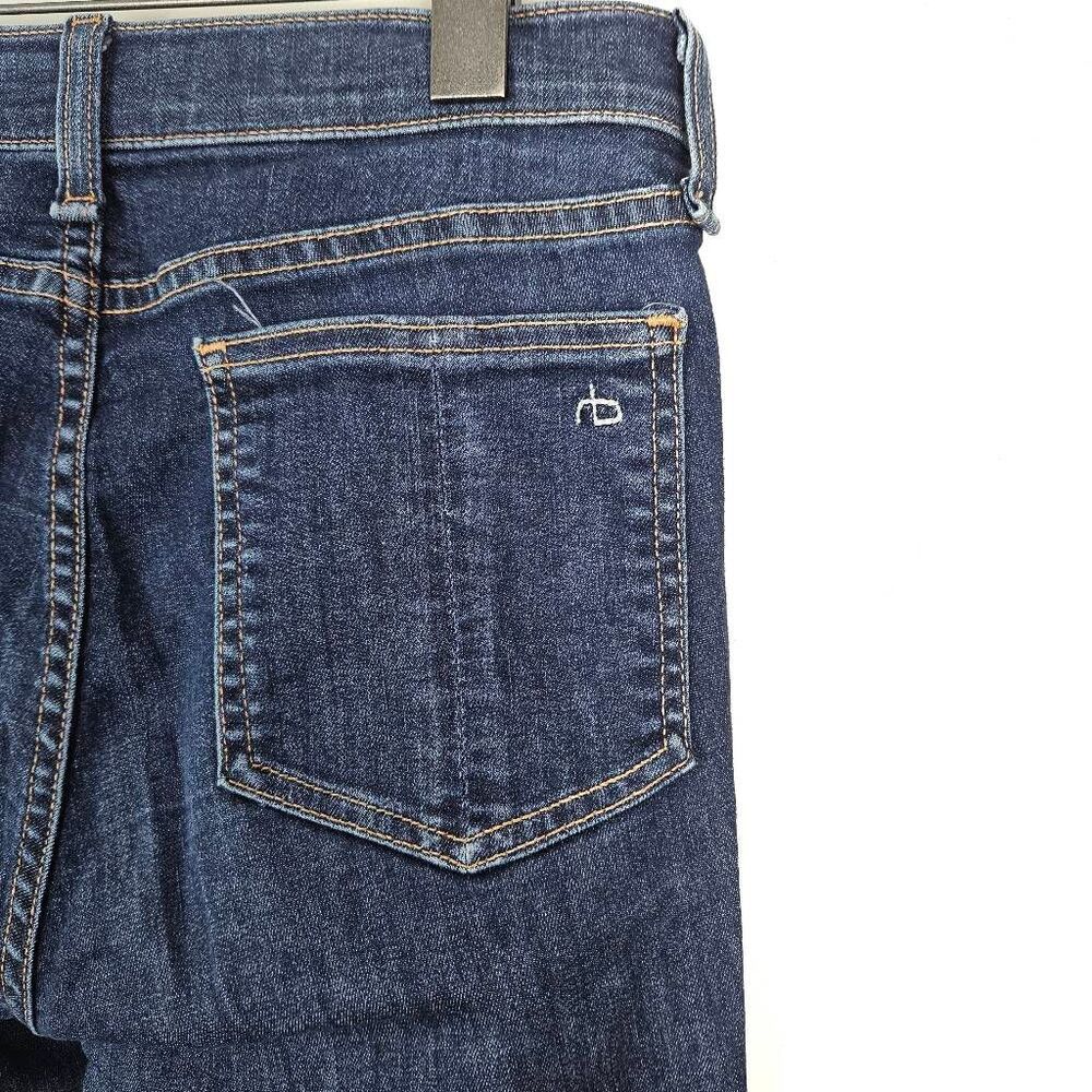 RAG & BONE 10 Inch High Rise Skinny Medium Wash Stretchy Modern Women's Jeans 27 - Picture 5 of 7